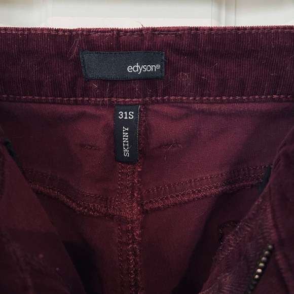 Edyson Skinny Cords size 31/12 - Picture 4 of 6